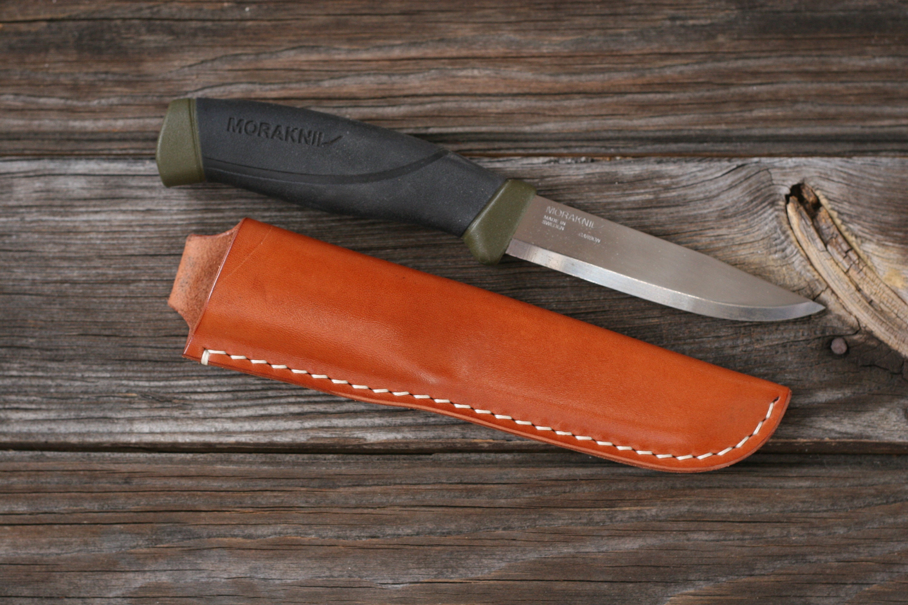 Mora Knife with TBS Leather Standard Sheath - Wide choice of Mora Knives  available