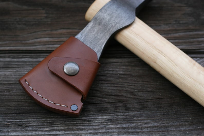 Cold Steel Trail Hawk Tomahawk Leather Sheath Only Etsy