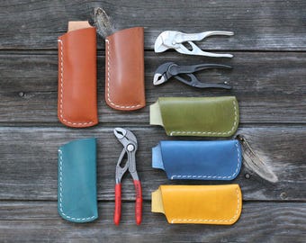 KNIPEX XS, Cobra 125, Cobra 150 minitang leren schede - alleen schede