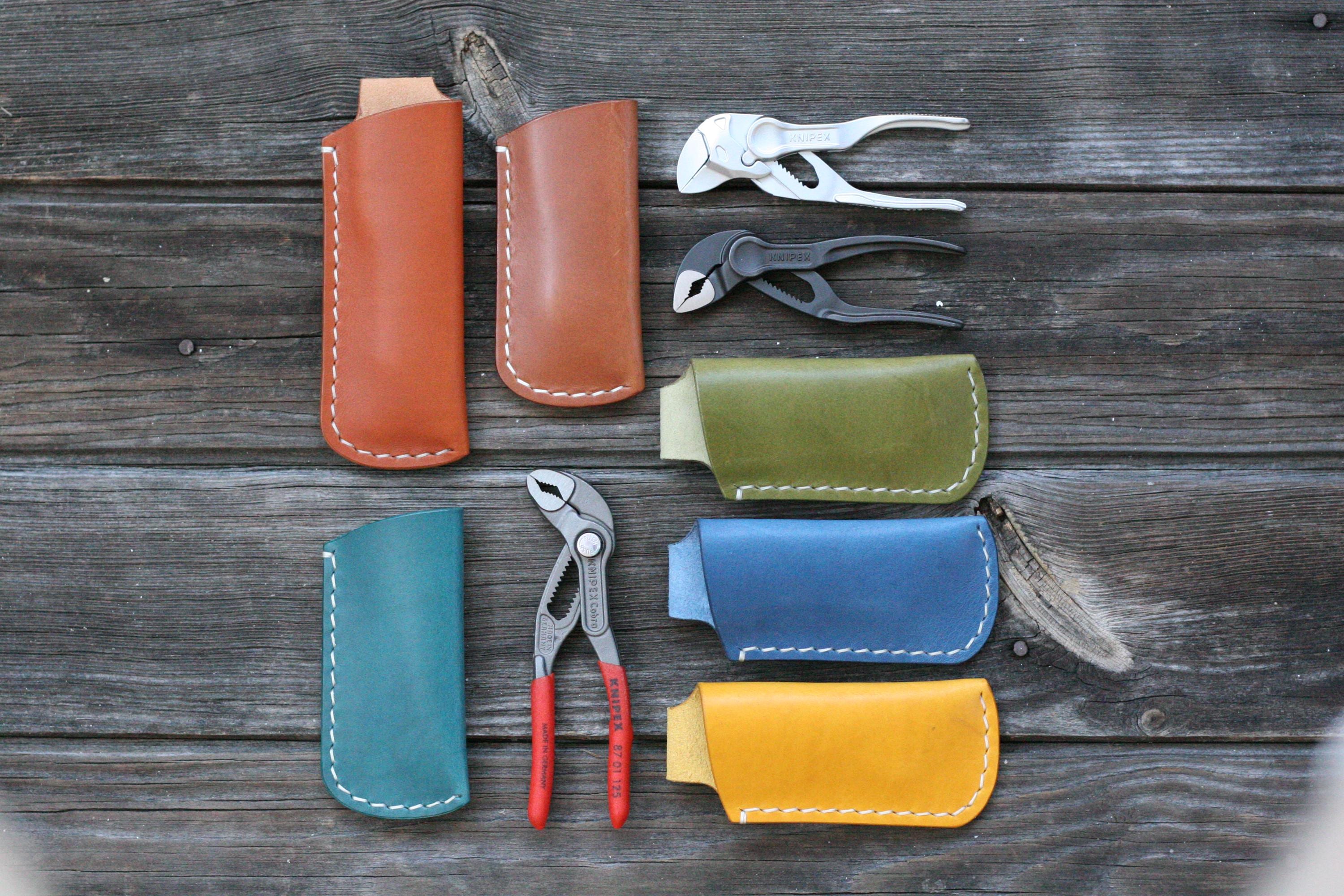 KNIPEX XS, Cobra 125, Cobra 150 Mini Pliers Leather Sheath