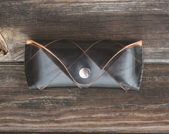 BLOCKS Sunglasses leather case for Ray Ban Wayfarer, Aviator etc.