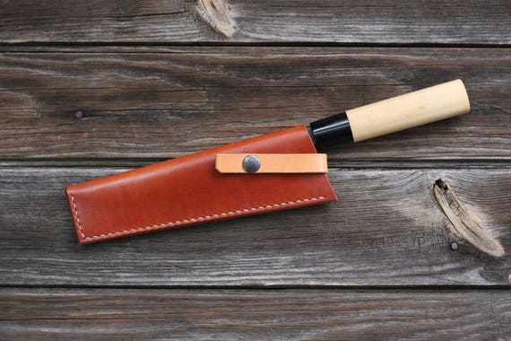 Chef Knife Leather Sheath ALL Sizes Sheath Only -  Israel