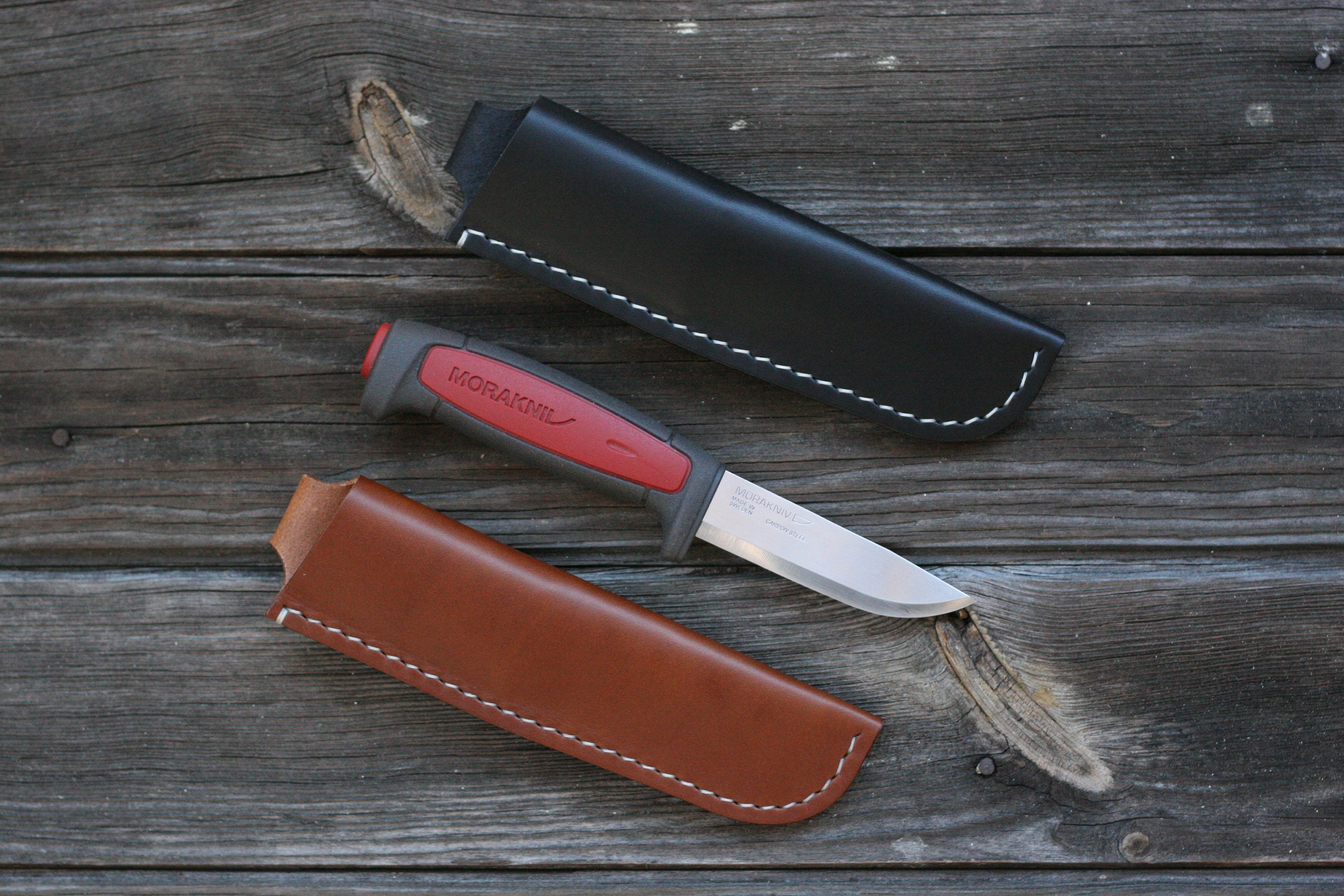 MORAパレット&三角パレット　2点セット Morakniv MORA Basic and PRO Leather Sheath - Sheath Only - Etsy
