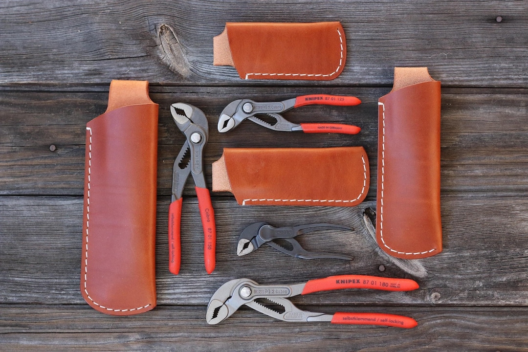 KNIPEX XS, Cobra 125, Cobra 150 Mini Pliers Leather Sheath