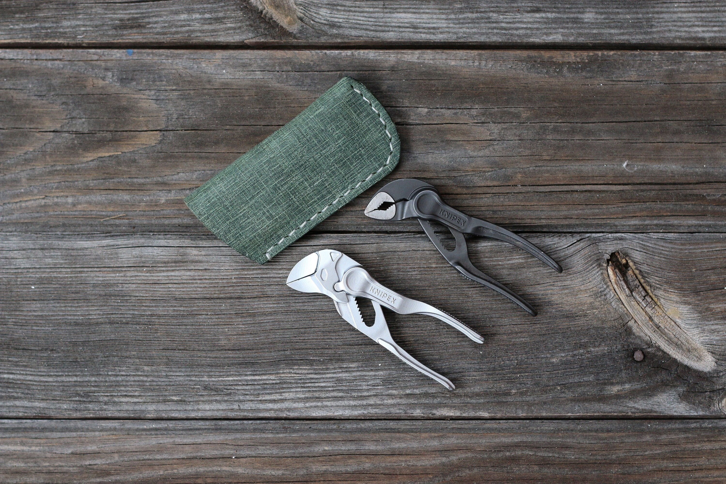 KNIPEX XS, Cobra 125, Cobra 150 Mini Pliers Leather Sheath