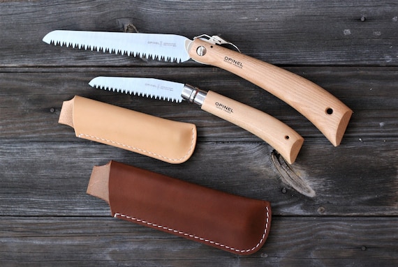 OPINEL SAW Leather Sheath No 12 or 18 Sheath Only Etsy Canada