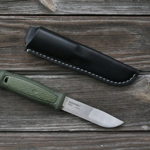 Morakniv MORA Garberg and Kansbol Leather Sheath BLACK - sheath only
