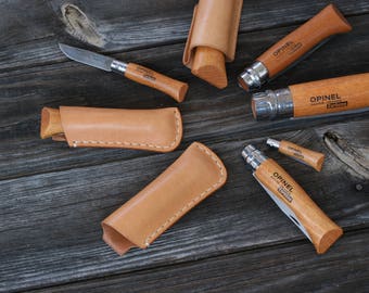 OPINEL Leather Sheath 02 03 04 05 06 07 08 09 10 12 - sheath only