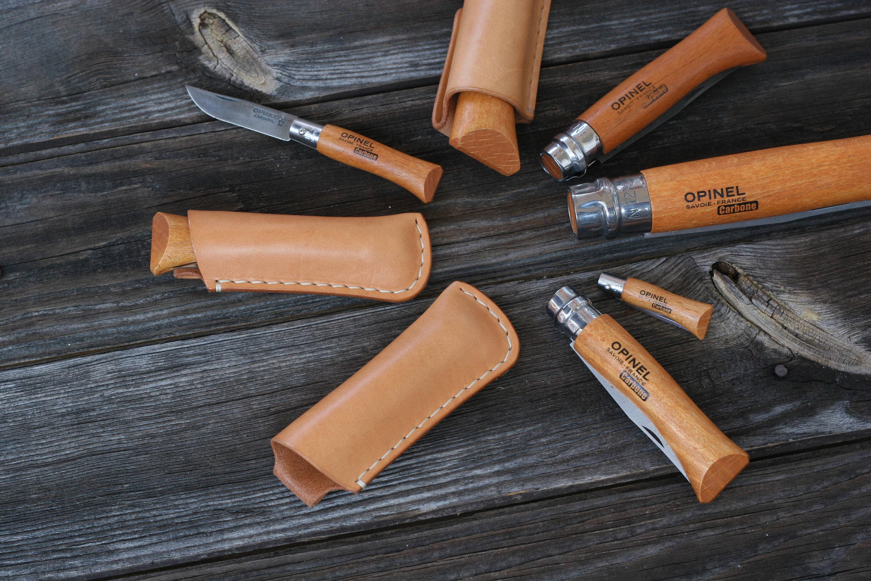 OPINEL Leather Sheath 02 03 04 05 06 07 08 09 10 12 Etsy