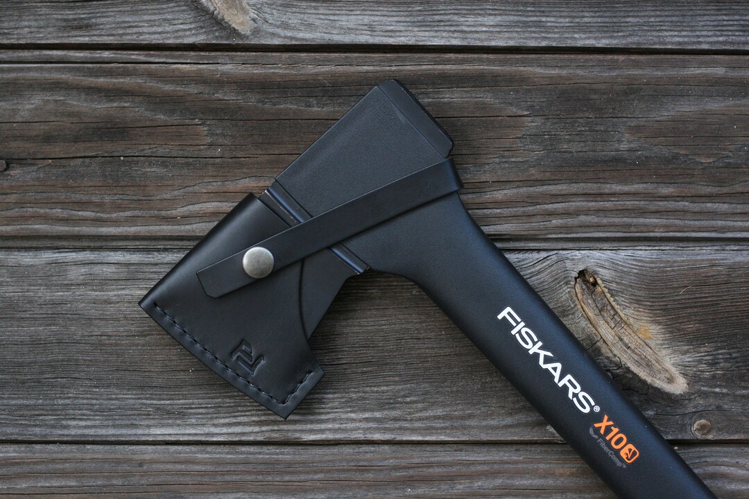 Fiskars Chopping Axe X10 Leather Sheath Only Etsy