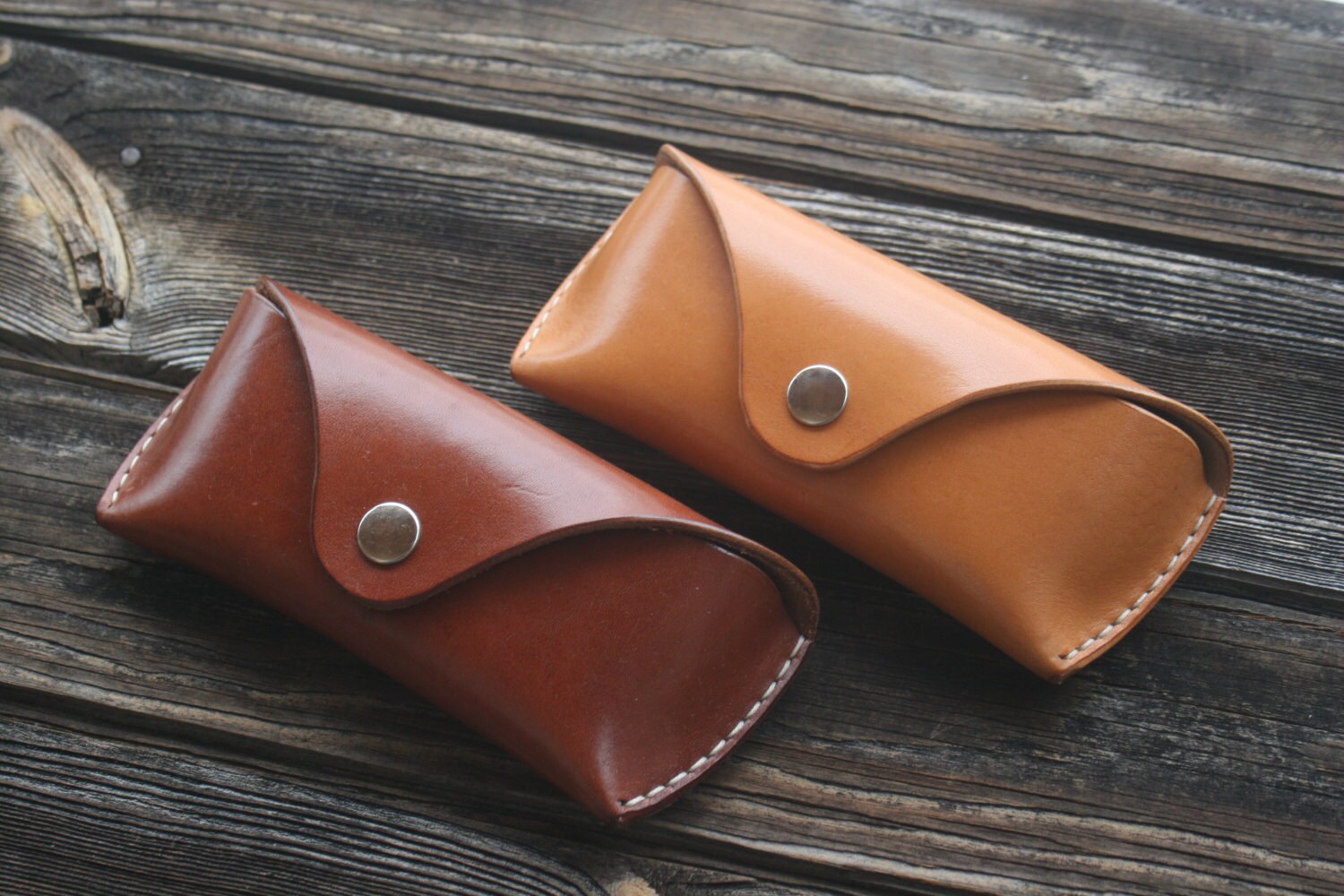 Leather Sunglasses Case for Ray Ban Wayfarer, Aviator Etc