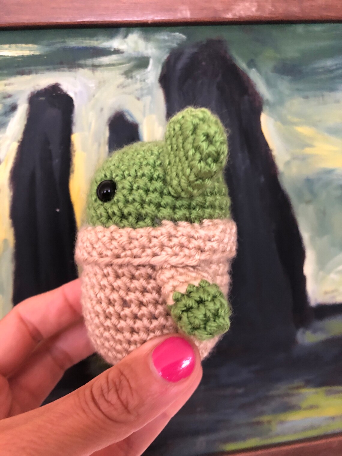Mini Grogu stuffed toy Baby Yoda | Etsy
