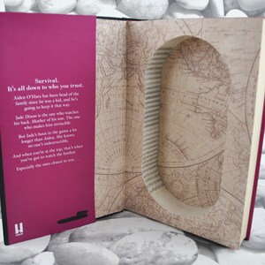 Betrayal Book Safe Hollow Book (Made From Second Hand Book) With Magnet Enclosure
