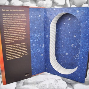 The Tristan Betrayal Book Safe Hollow Book (Made From Second Hand Book) With Magnet Enclosure