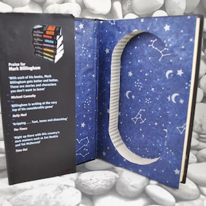 In The Dark Book Safe Hollow Book (Made From Second Hand Book) With Magnet Enclosure