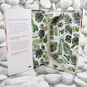 Cockroaches Book Safe Hollow Book (Made From Second Hand Book) With Magnet Enclosure