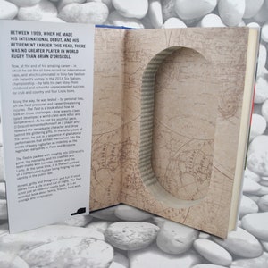 The Test Book Safe Hollow Book (Made From Second Hand Book) With Magnet Enclosure