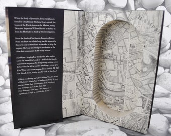 CLEARANCE Dead Water Book Safe Hollow Book (Made From Second Hand Book) With Magnet Enclosure