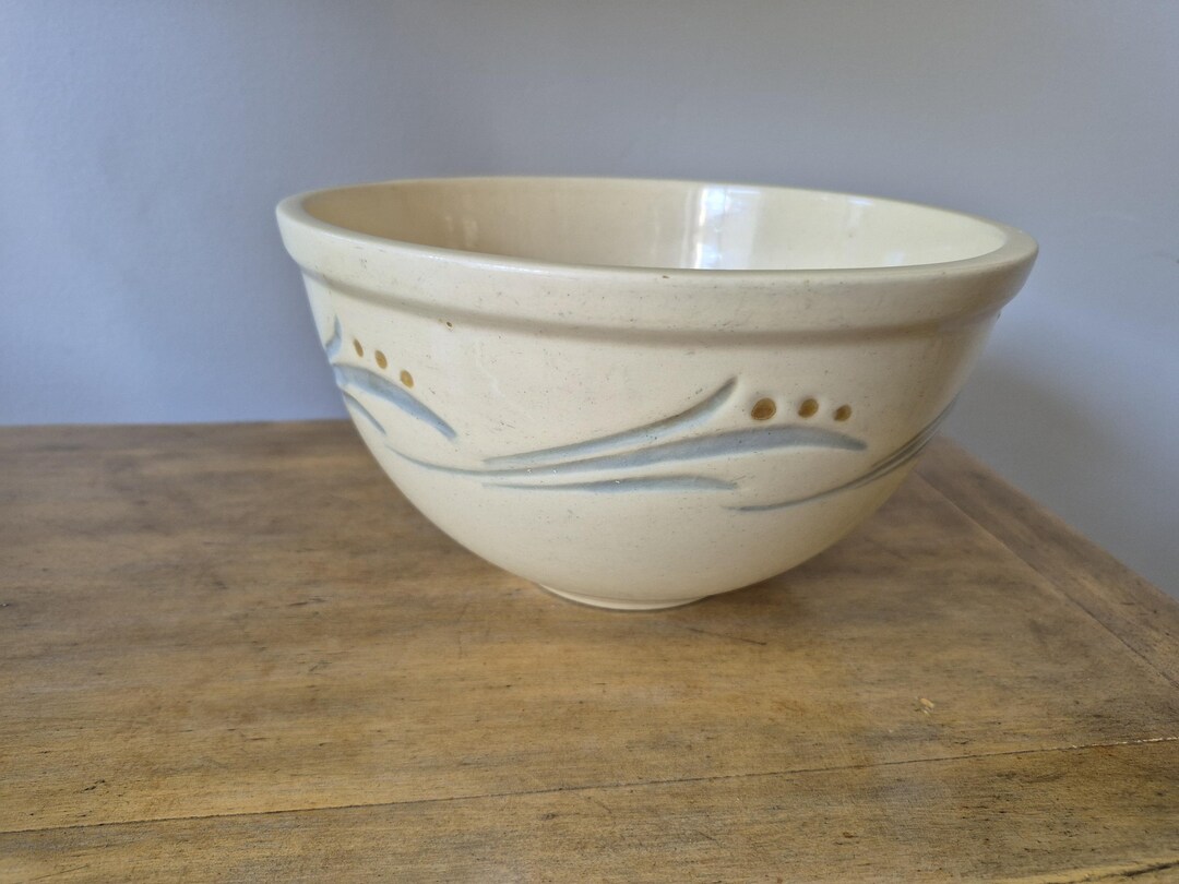 Antique Roseville-utilitarian Mixing Bowl-lillies of the Valley - Etsy