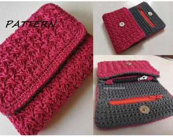 Crochet Purse Pattern- Vanissa Mini Purse Pattern-Thread crochet pattern-PDF/Digital pattern