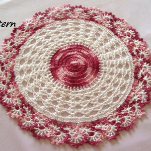 CROCHET Doily Pattern, Crochet Enchanting Doily Pattern, Crochet Round doily pattern, Thread crochet pattern, Digital download/PDF pattern