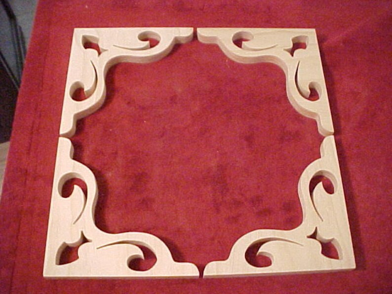Victorian Gingerbread Bracket 18 Set of 4 by Victorianwoods Etsy