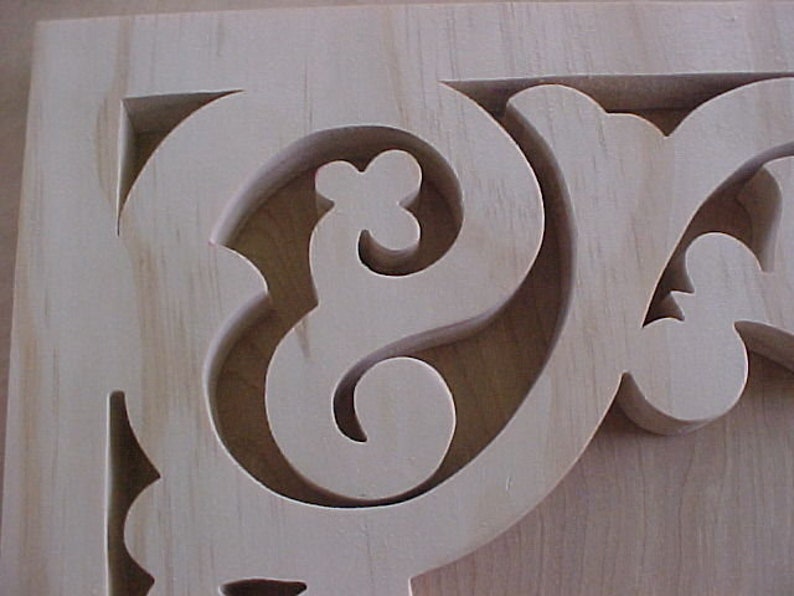 1 Pair Victorian Gingerbread Bracket 24B by VictorianWoods Etsy