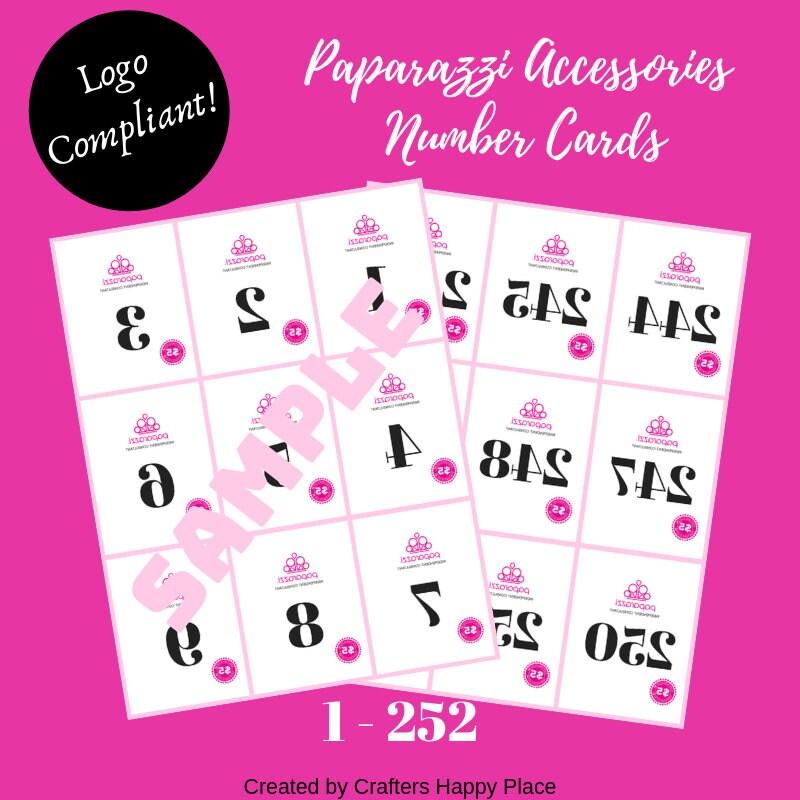 paparazzi-number-cards-1-252-backwards-etsy