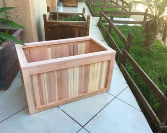 Best Redwood San Danielle Solid Redwood Planter Box