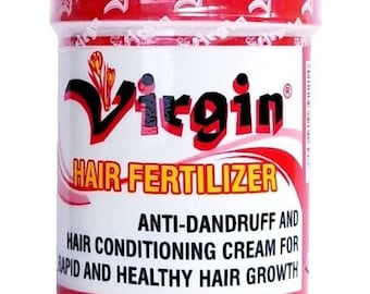 Virgin Hair Fertilizer Anti Dandruff Hair Conditioning Cream 8 oz