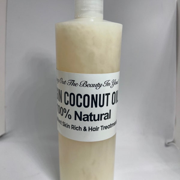 RA Cosmetics 100% Unrefined Virgin Coconut Oil