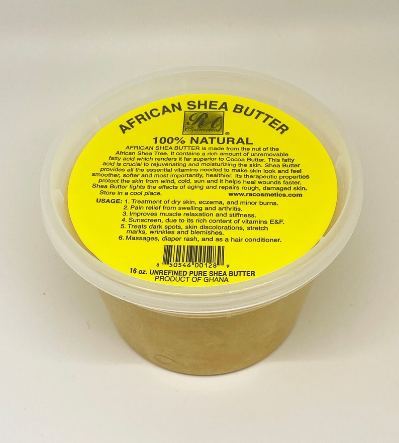 100 Pure Unrefined Shea Butter 16oz Etsy