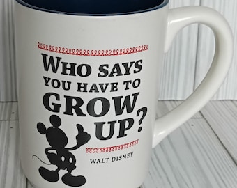 Mickey Mouse Coffee Mug, Hallmark Disney Cup