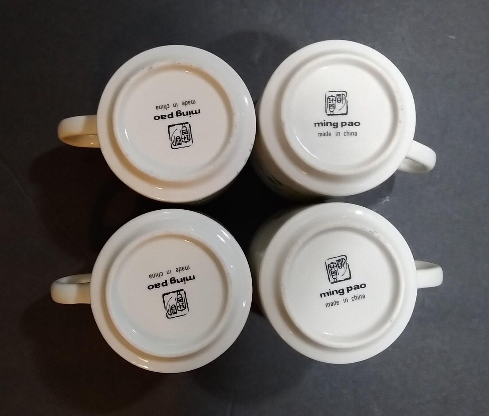 Vintage Tea Cups, Yellow Flower Tea Cups, Ming Pao Vintage Tea Cups Etsy