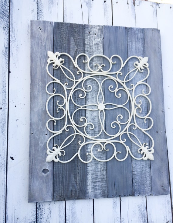 Large Rustic Wall Hanging Chic Decor Reclaimed Wood