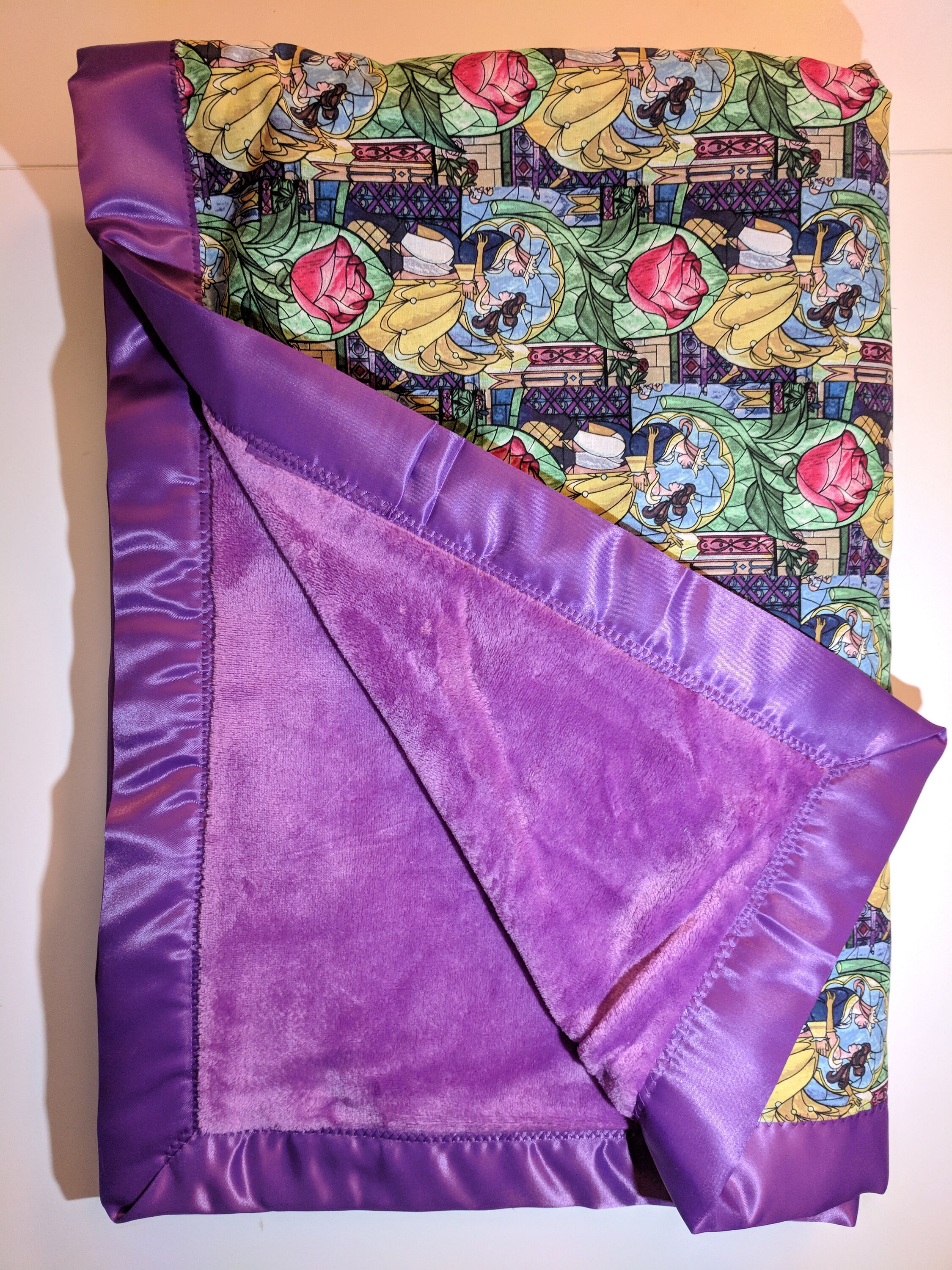 beauty and the beast baby bedding