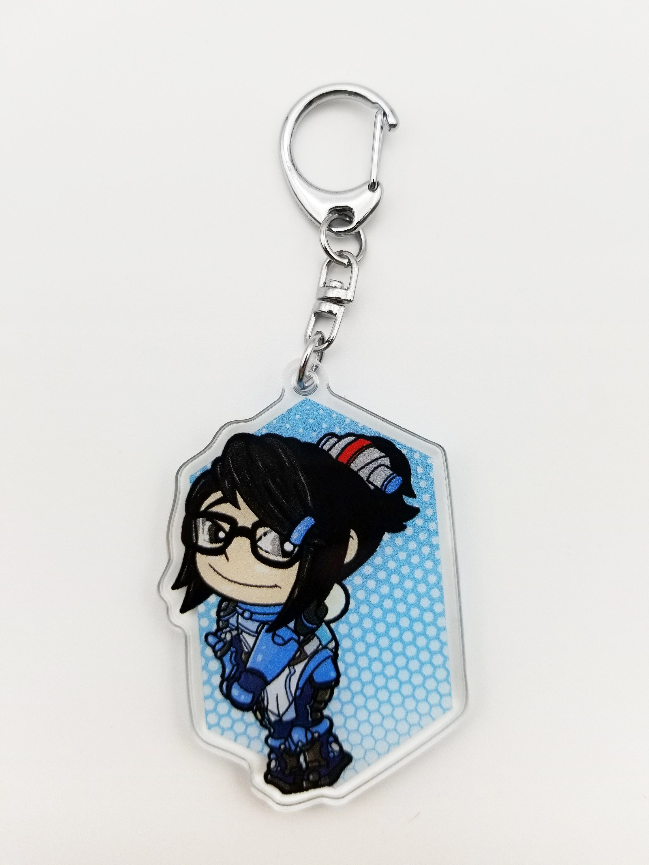 Mei Overwatch Acrylic Charm Keychains Overwatch 2 Cute Charms Etsy