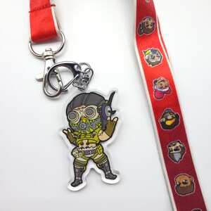 Apex Acrylic Charm Keychains Master Listing Apex Legends Cute Etsy