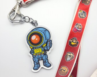 Apex Cute Chibi Vinyl Sticker Keychains Apex Legends Cute Etsy