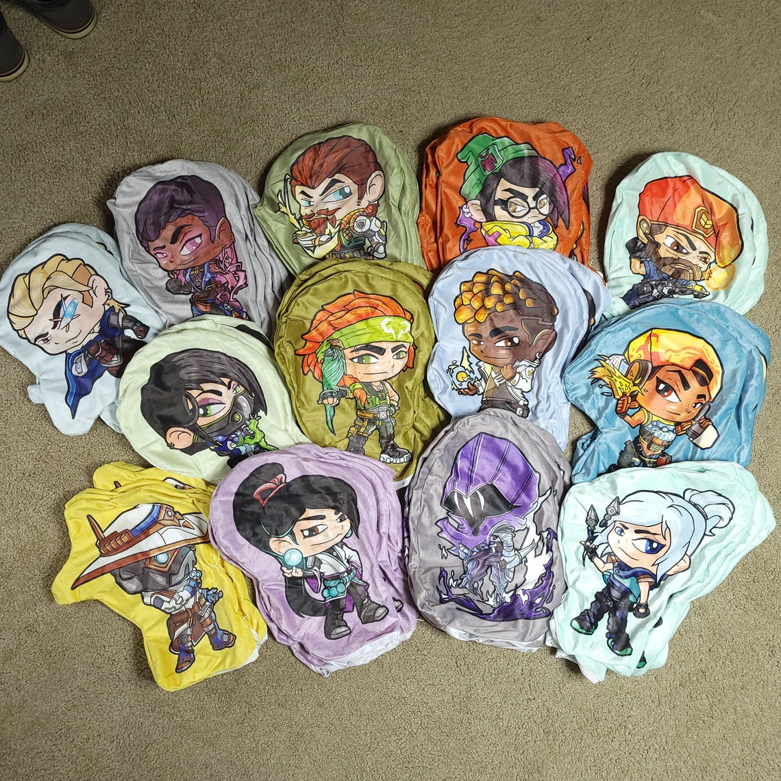 Valorant Pillow Plush Master Listing Valorant Cute Stuffed Etsy 日本