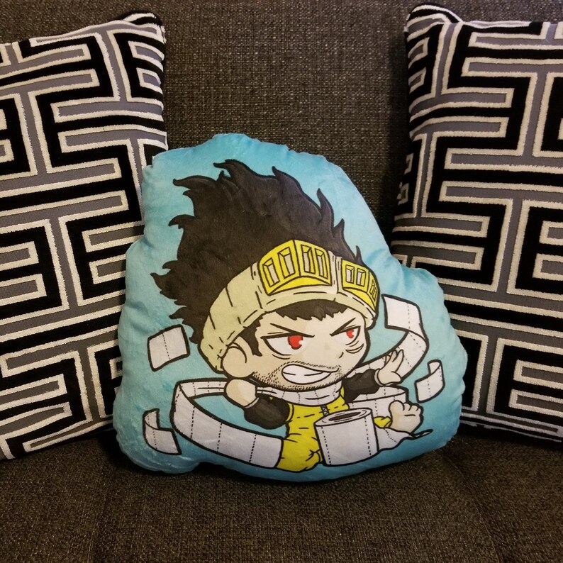 Eraserhead Pillow Cute Chibi Managa Anime BNHA Plush My Hero | Etsy
