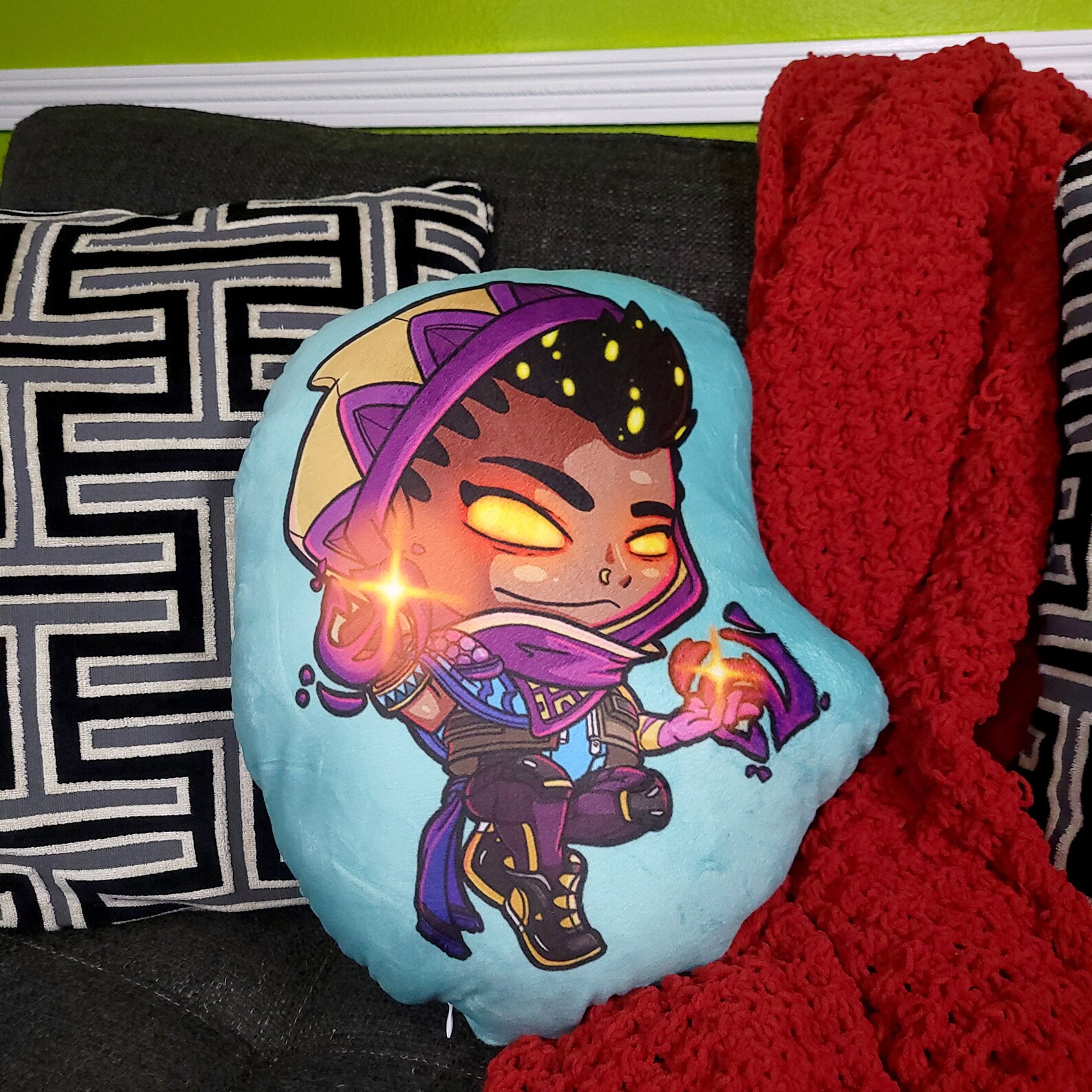 Astra Pillow Plush Valorant Cute Stuffed Animal Video Game Etsy