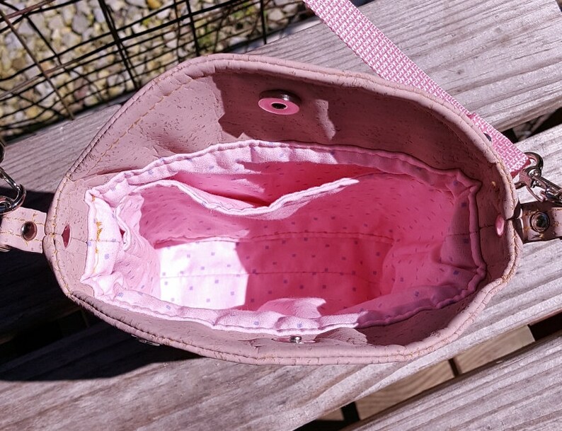 pink mini purse