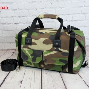 Patron de couture de transport dissimulé, patron de couture de sac de gamme, sac de gamme James, modèle de sac de tir, patron de couture de sac de pistolet