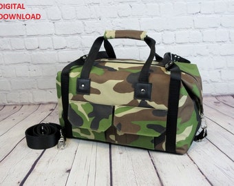 Concealed Carry Sewing Pattern, Range Bag Sewing Pattern, James Range Bag, Shooter Bag Pattern, Gun Bag Sewing Pattern