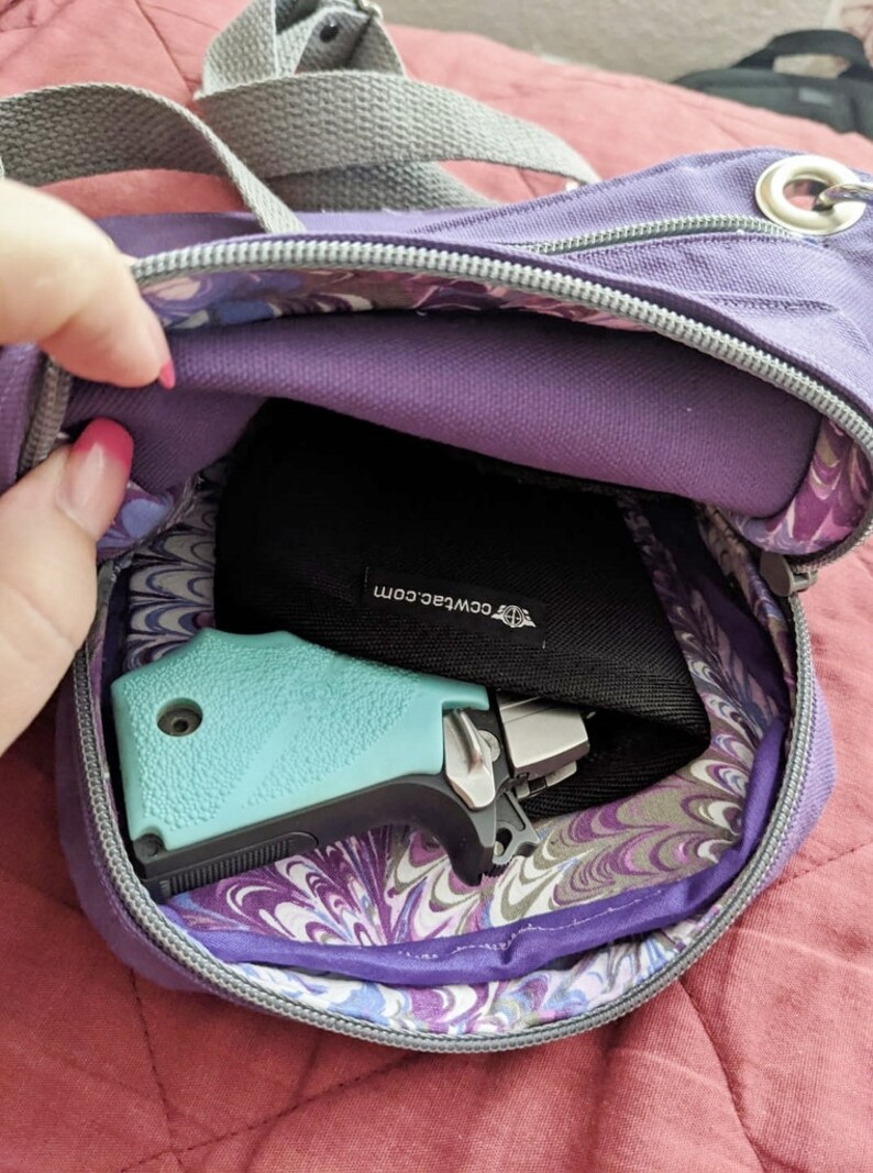 Concealed Carry Purse Sewing Pattern Heath CC Thigh Bag Etsy