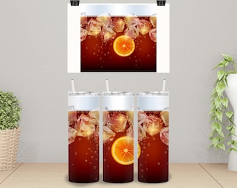 20 ounce Tumbler,Cola and Ice