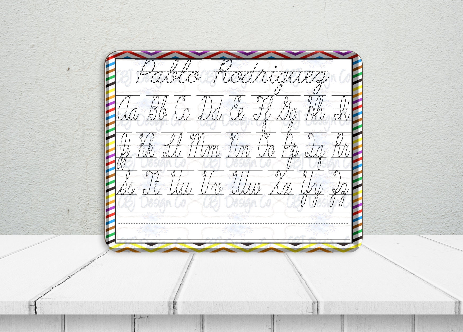 cursive-alphabet-practice-board-dry-erase-cursive-alphabet-practice-board-personalized-cursive-alphabet-practice-homeschool-activity-etsy
