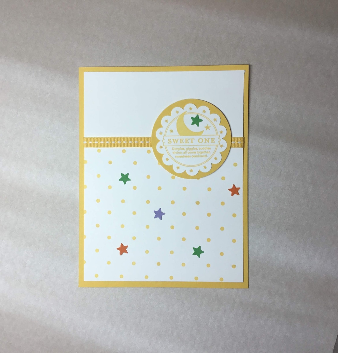Baby Greeting Card New Baby Gift Card Baby Shower Neutral Etsy