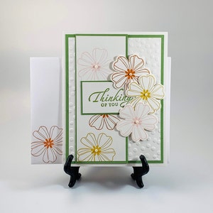 Elegant Anniversary Card With Gold Foil Floral Design - Perfect For Couples, Valentine's Day, And Employees